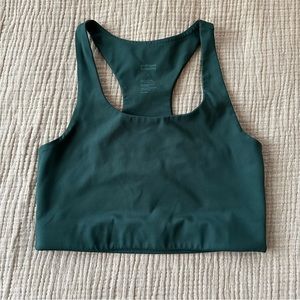 Girlfriend Collective, Moss Green Paloma Racerback Bra